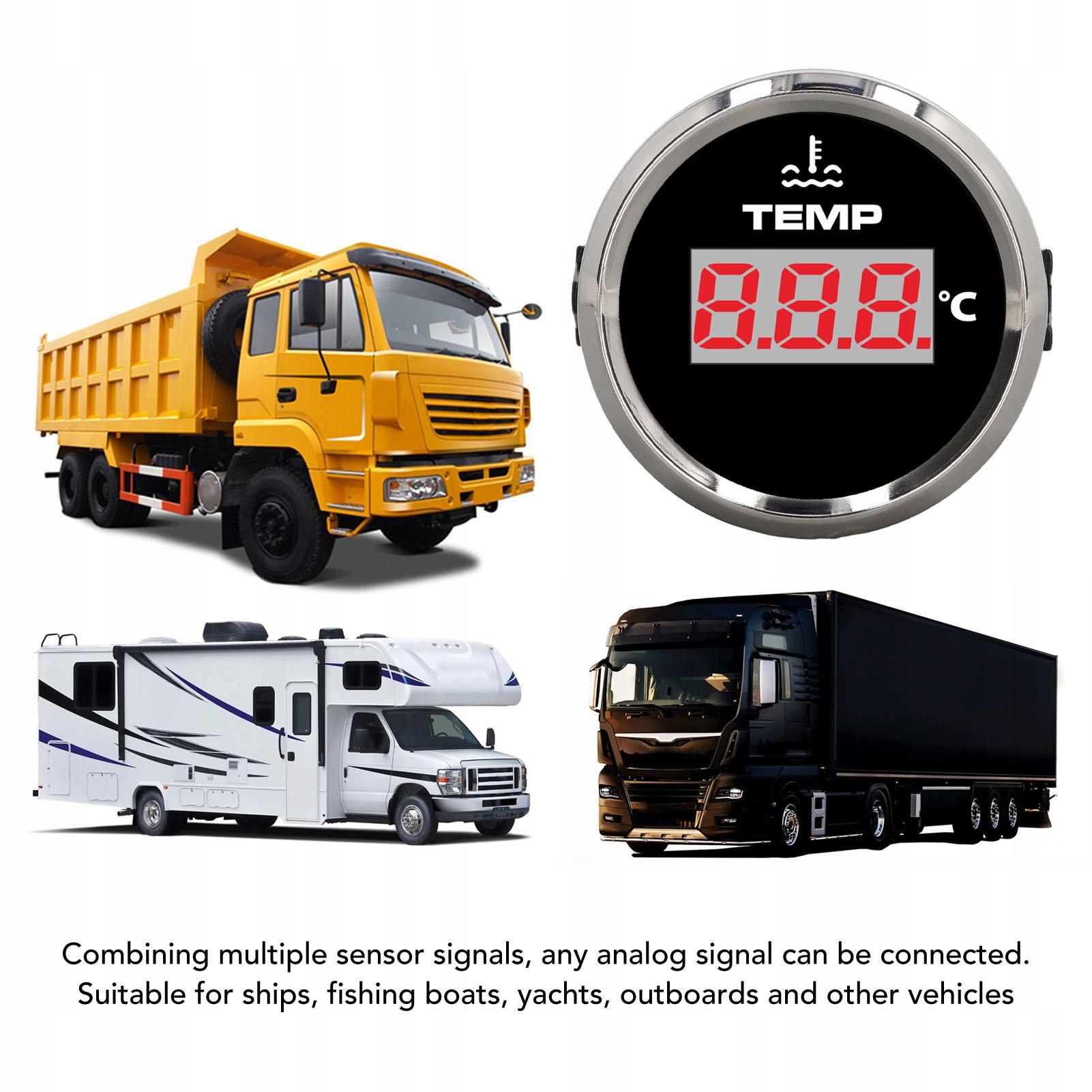 ГОДИННИК ІНДИКАТОР ТЕМПЕРАТУРИ ВОДИ РІДИНИ 37 ММ