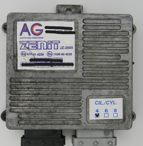 JZ-2005 - ZENIT JZ-2005 КОМПЬЮТЕР КОНТРОЛЛЕР LPG