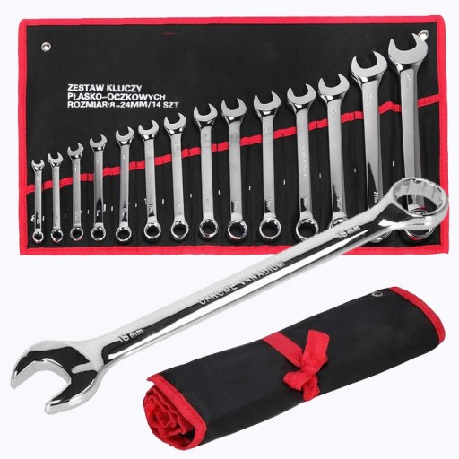 НАБОР ИНСТРУМЕНТОВ ДЛЯ МАСТЕРСКОЙ НАБОР КОМБИНИРОВАННЫХ КЛЮЧЕЙ 8-24