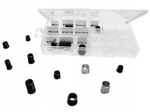 НАБОР ВТУЛОК ДЛЯ РЕМОНТА РЕЗЬБЫ ДИЗЕЛЬ БЕНЗИН Ольштын