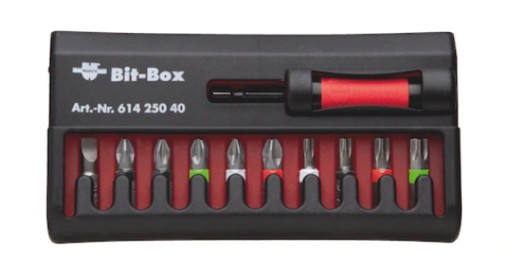 НАБІР 10 БІТ З МАГНІТНИМ ТРИМАЧЕМ WYRTH