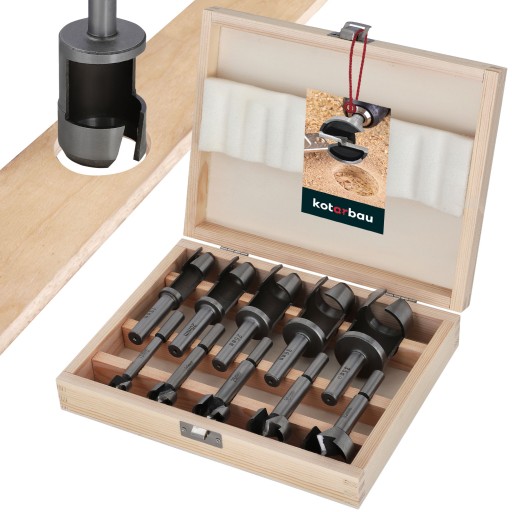 НАБОР 10x KNOT FLOOTER 15-35MM ФРЕЗЕРНЫЕ СВЕРЛА ДЛЯ УЗЛОВЫХ ШИПОВ