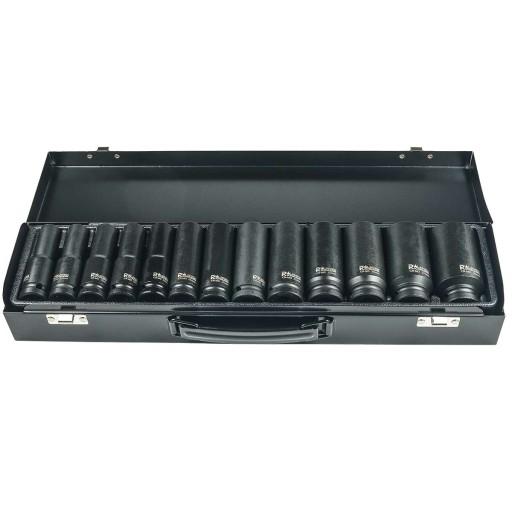 НАБОР ИЗ 13 12-УГЛОВЫХ УДАРНЫХ ГОЛОВОК 1/2' 10-30 мм RICHMANN C4028