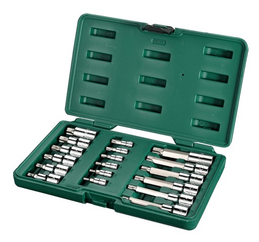 НАБОР ИЗ 18 РАЗЪЕМОВ TORX 1/4 1/2 SATA