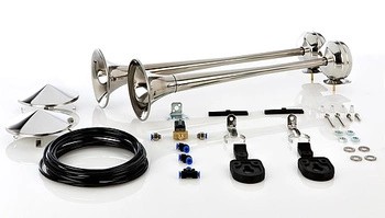 НАБОР ИЗ 2 ПНЕВМАТИЧЕСКИХ СИГНАЛОВ, ЭЛЕКТРОМАГНИТНЫЙ КЛАПАН, МОНТАЖНЫЙ КОМПЛЕКТ