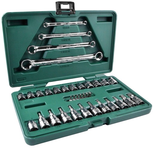 НАБОР ИЗ 35 ТОРЦЕВЫХ КЛЮЧЕЙ TORX 1/4 3/8 SATA ST09010 - подарок механику