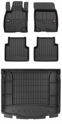 3D SET Резиновые коврики и коврик Ford Kuga Mk3