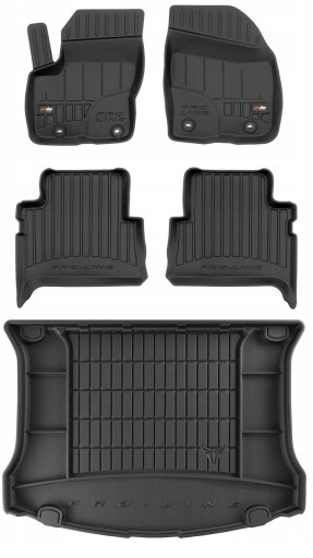 3D SET Коврики и коврик в багажник Ford Kuga Mk1