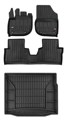 КОМПЛЕКТ резиновых 3D ковриков коврик Honda e:NY1 2023-г.