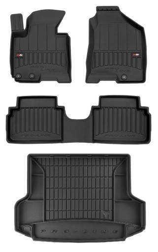 КОМПЛЕКТ резиновых 3D ковриков в салон Hyundai Tucson 2 2009-2015 гг.