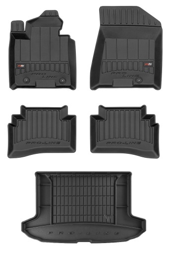 КОМПЛЕКТ резиновых 3D ковриков в салон Hyundai Tucson 3 2015-2020 г.б.н.