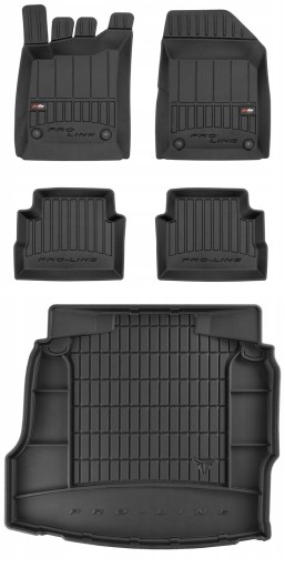 КОМПЛЕКТ резиновых ковриков 3D коврик Opel Vectra C Hatchback 2003-2008 гг.