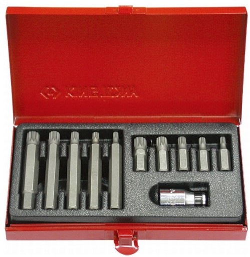 Набор битов 11шт M5-M12MM KING TONY