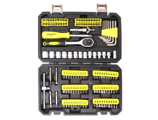 НАБІР БІТ ГНІЗДІВ БІТИ TORX ХРАПОВИК 130 ШТ