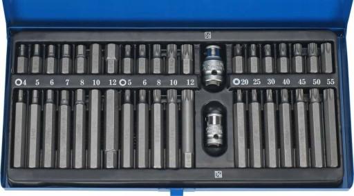 НАБІР БІТ ALLEN SPLINE TORX, 40 ШТ.