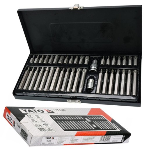 НАБОР ШПАЛЬНЫХ БИТ YATO IMBUS TORX YATO YT-0400
