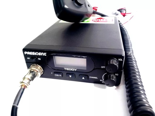 CB RADIO PRESIDENT TEDDY SET + PRESIDENT МАГНІТНА АНТЕНА