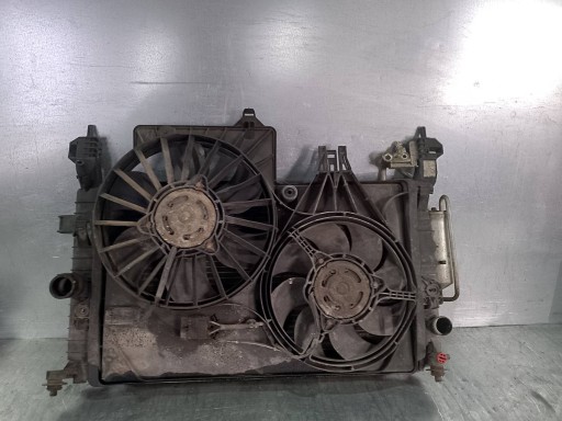 ОХЛАДИТЕЛЬ ВОДЫ ВЕНТИЛЯТОР КОНДИЦИОНЕРА OPEL MERIVA A 1.7