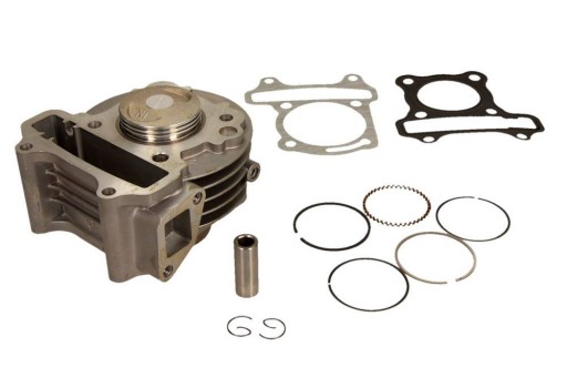 J100502 - МОТО ЦИЛІНДР КОМПЛЕКТ. СКУТЕР GY6-50 4T 3 ЦИЛІНДР GY6 139QMB КИТАЙСЬКИЙ