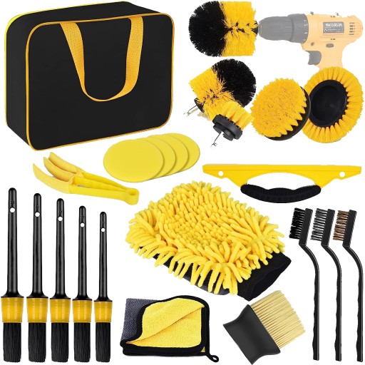 22EL НАБІР ДЕТАЛЕЙ ДЛЯ ЧИЩЕННЯ АВТОМОБІЛЯ ОНОВЛЕНІ ЩІТКИ КОЛОДКИ