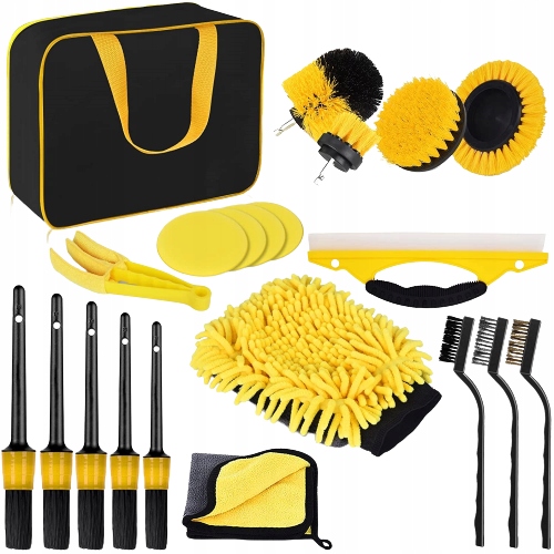 НАБОР ИЗ 22 ПРЕДМЕТОВ ДЛЯ ОЧИСТКИ ЩЕТКИ