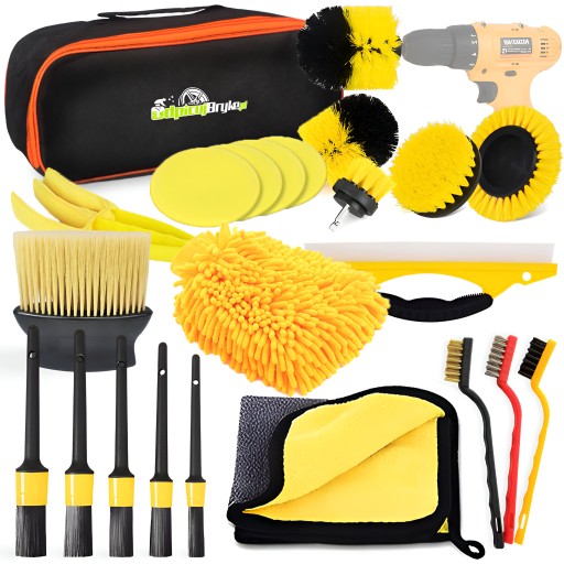 НАБІР ДЕТАЛІЗАЦІЇ ДЛЯ ОЧИЩЕННЯ АВТОМОБІЛЯ ЩІТКИ ДЕТАЛІЗАЦІЇ АВТОМОБІЛЯ