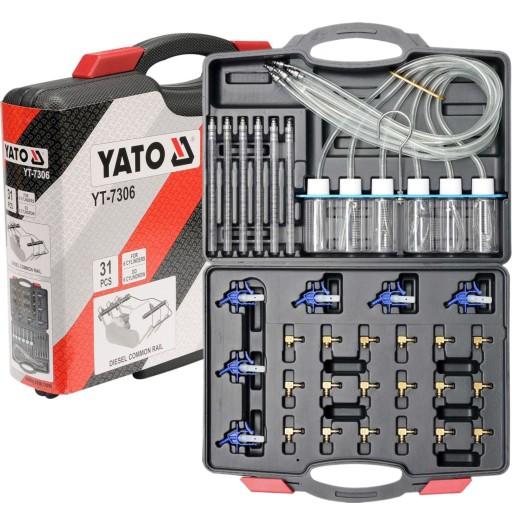 ДИАГНОСТИЧЕСКИЙ КОМПЛЕКТ ДЛЯ YATO YT-7306 ИНЖЕКТОРОВ