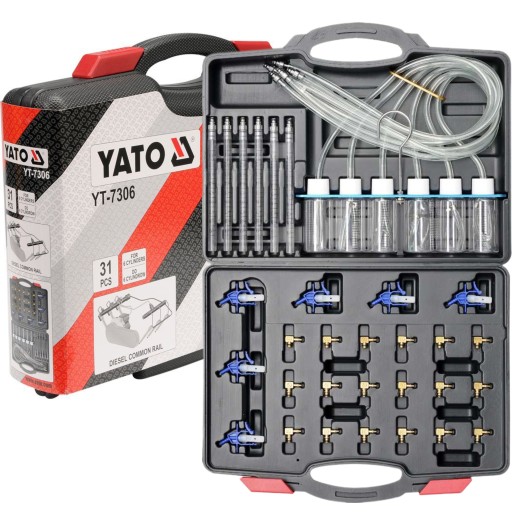 ДІАГНОСТИЧНИЙ КОМПЛЕКТ ДЛЯ ІНЖЕКТОРІВ YT - 7306 YATO