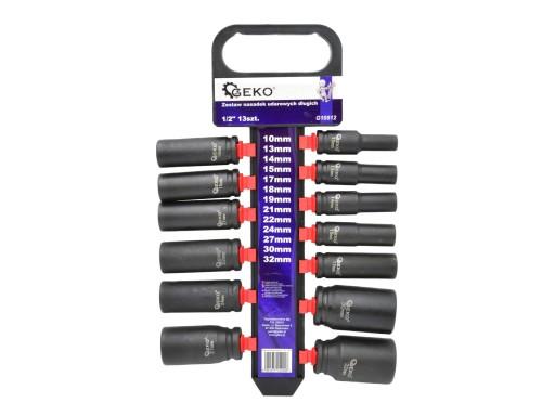 НАБІР ДОВГИХ ГОЛОВОК УДАРНИХ 1/2