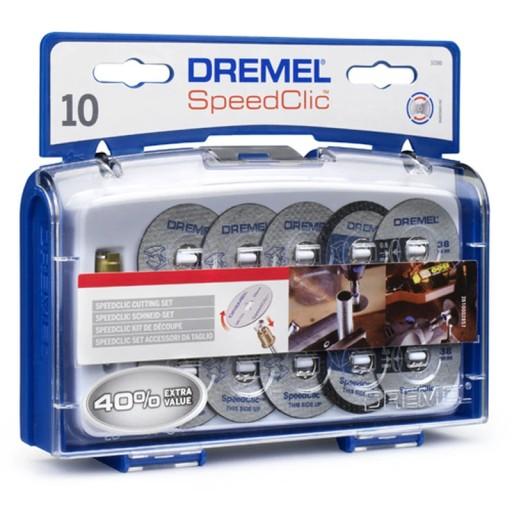 НАБОР ДЛЯ ДИСКОВ DREMEL SC690 10 ШТ. + ХВОСТОВИК