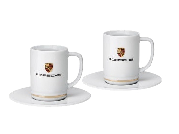 НАБОР ЭСПРЕССО С ГЕРБОМ PORSCHE - НОВАЯ ЛИНИЯ