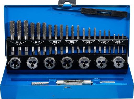 НАБІР РІЗЬБОВИХ BGS 901 M3 - M12 | 32шт.