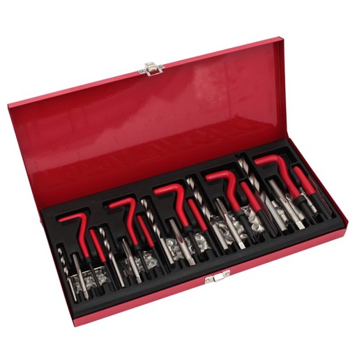 НАБІР ДЛЯ РІЗЬБИ НАБІР ДЛЯ РІЗЬБИ 131 ЕЛЕМЕНТ. ОТВОДИ М5-М12