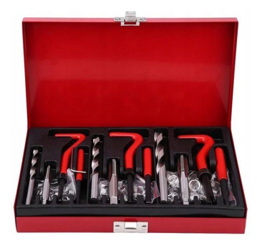 НАБОР ДЛЯ РЕМОНТА РЕЗЬБЫ НАБОР ДЛЯ РЕМОНТА РЕЗЬБЫ 88 ЭЛЕМЕНТОВ. ОТВЕТНИКИ М6-М10