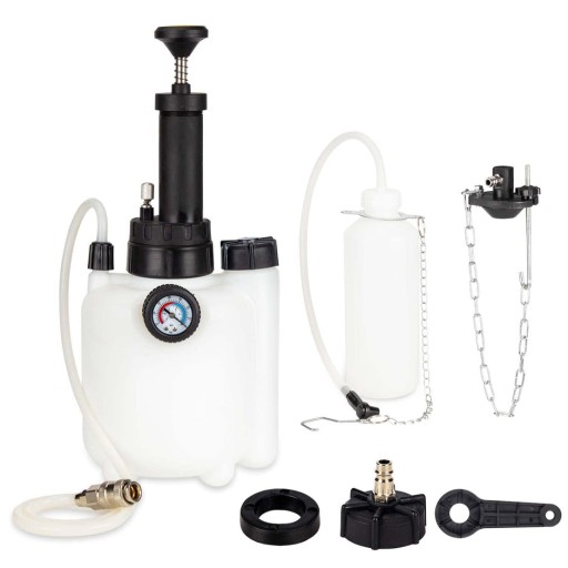 КОМПЛЕКТ ДЛЯ ПРОКАВЛЕННЯ ГАЛЬМУВАЛЬНОЇ РІДИНИ ДЛЯ ЗАМІНИ ГАЛЬМІВНОЇ РІДИНИ