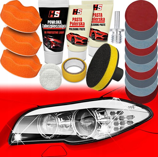 НАБІР ДЛЯ ПОЛІРУВАННЯ ФАР