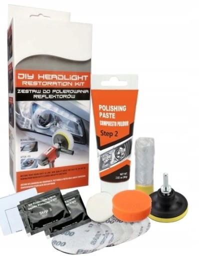 НАБІР ДЛЯ ПОЛІРУВАННЯ ФАР