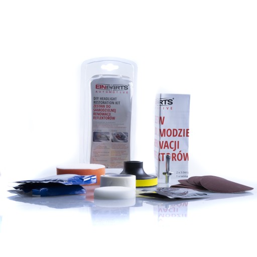 ПОЛІРУВАЛЬНИЙ НАБІР ДЛЯ РЕМОНТУ ФАР