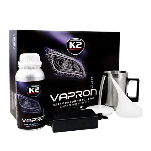 K2 VAPRON КОМПЛЕКТ ДЛЯ РЕГЕНЕРАЦІЇ ЛАМПИ ФАР