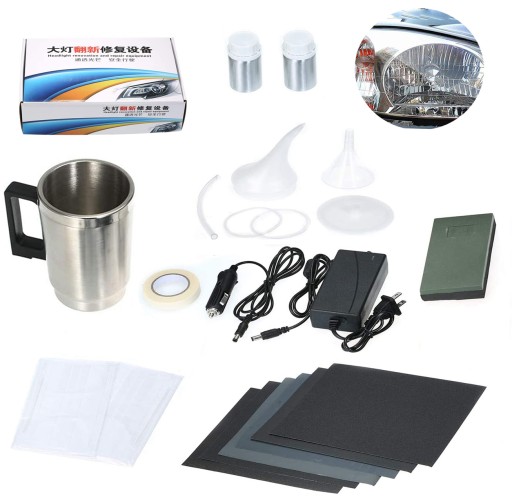 КОМПЛЕКТ ДЛЯ РЕМОНТУ АВТОМОБІЛЬНИХ ФАР