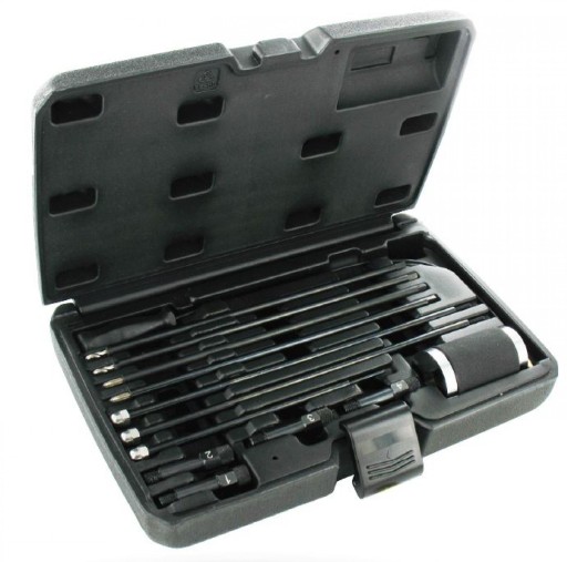 НАБОР ДЛЯ СНЯТИЯ СЛОМАННЫХ СВЕЧ НАКАЛИВАНИЯ M8-M9-M10 PROFI HUBITOOLS