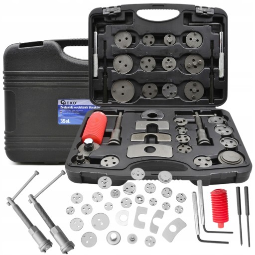 КОМПЛЕКТ ДЛЯ РЕВЕРСІВНИХ ГАЛЬМІВНИХ ПОРШНІВ 35шт GEKO CASE G02542