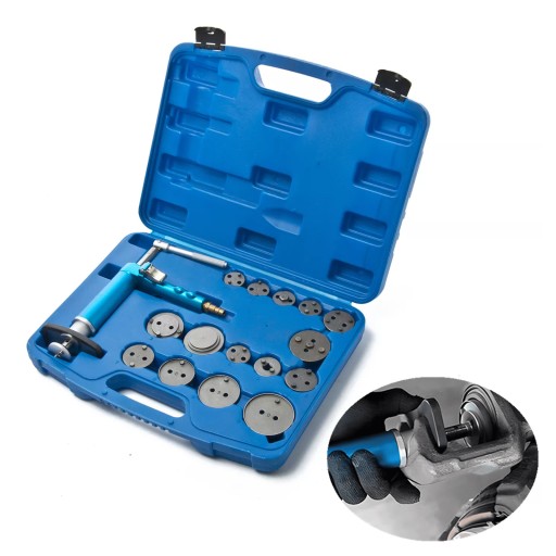 КОМПЛЕКТ ДЛЯ ЗНЯТТЯ ГАЛЬМІВНОГО ПОРШНЯ 17 ЕЛЕМЕНТІВ