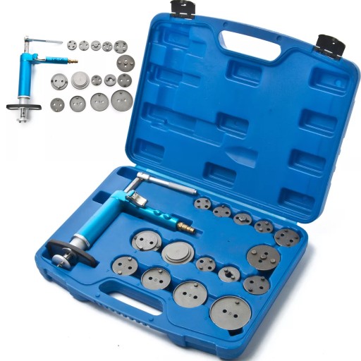 КОМПЛЕКТ ДЛЯ ПРЕСУВАННЯ, РЕВЕРСУ, РЕМОНТУ ГАЛЬМІВНИХ ПОРШНІВ, 17 ЕЛЕМЕНТ.