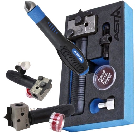 НАБІР ДЛЯ ВІДРІЗАННЯ ГАЛЬМІВНОЇ ТРУБКИ, ЗНЯТКА ЗАДУБОК, РОЗВЕРТКА ТРУБ