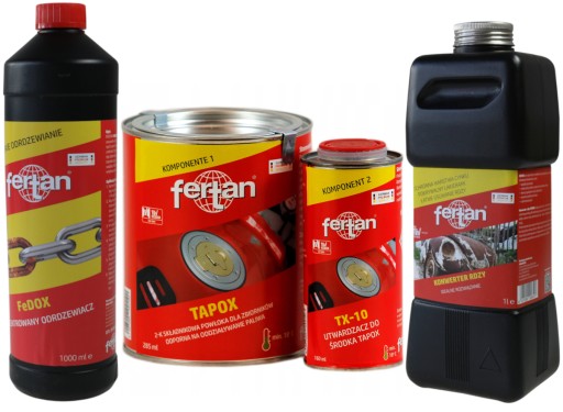 Комплект FERTAN Rust remover + концентрат + конвертер