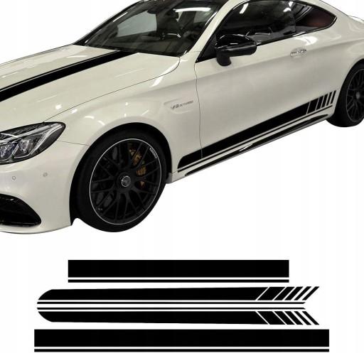 КОМПЛЕКТ ФОЛЬГИ ШПОН AMG EDITION 1 MERCEDES C63S