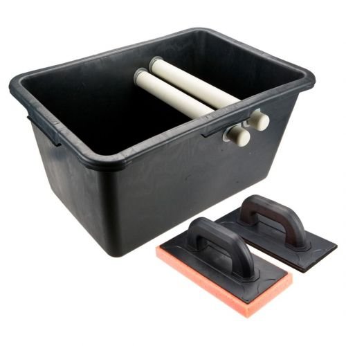 НАБІР ДЛЯ ПЛИТКИ, КОНТЕЙНЕР 40 Л, ГУМОВИЙ ПОПЛАВОК, М’ЯКА ГУБКА 13A339 T