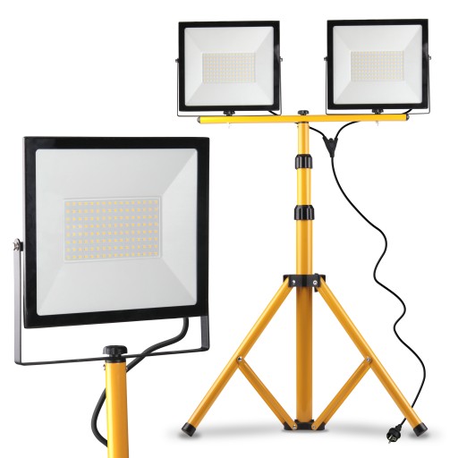 Галоген светодиодный строительный штатив рабочий прожектор