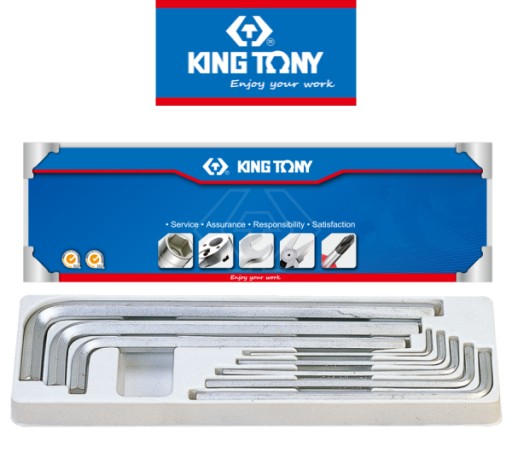 Набор ИМБУСОВ 8шт. HEX ДОПОЛНИТЕЛЬНЫЕ ДЛИННЫЕ KING TONY